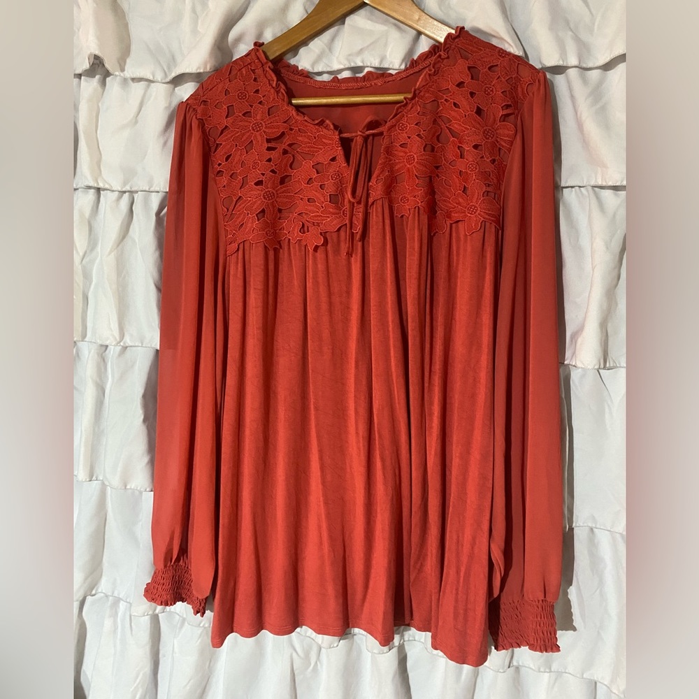 Torrid coral top